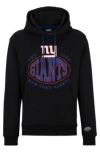 Hugo Boss Boss X Nfl Touchback Graphic Hoodie In Giants