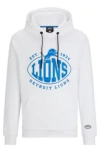 Hugo Boss X Nfl Broncos Touchback Graphic Hoodie In Lions