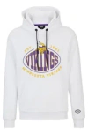 Hugo Boss X Nfl Broncos Touchback Graphic Hoodie In Vikings
