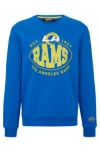 Hugo Boss Boss X Nfl Crewneck Sweatshirt In Rams