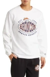 Hugo Boss Boss X Nfl Crewneck Sweatshirt In Denver Broncos White