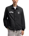 Hugo Boss Boss X Nfl X Nfl Otto Jacket In Raiders Black