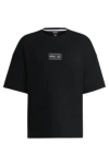 Hugo Boss Boss X Nfl Interlock-cotton T-shirt With Special Branding In Dolphins