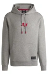 Hugo Boss Boss X Nfl Interlock Hoodie With Special Branding In Bucs