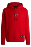 Hugo Boss Boss X Nfl Woodson Graphic Hoodie In Washington Commanders