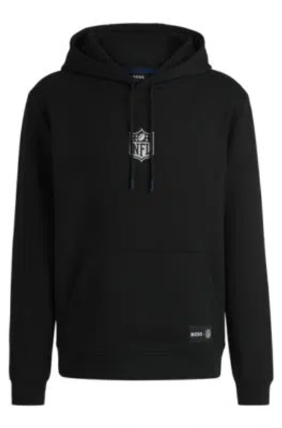 Hugo Boss Boss X Nfl Interlock Hoodie With Special Branding In Nfl Generic