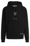Hugo Boss Boss X Nfl Interlock Hoodie With Special Branding In Raiders