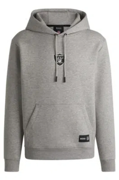 HUGO BOSS BOSS X NFL INTERLOCK HOODIE WITH SPECIAL BRANDING