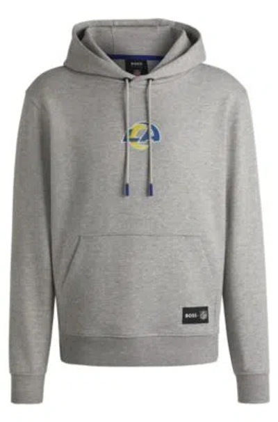 HUGO BOSS BOSS X NFL INTERLOCK HOODIE WITH SPECIAL BRANDING