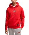 Hugo Boss Boss X Nfl Interlock Hoodie With Special Branding In 49ers Red
