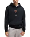 Hugo Boss Boss X Nfl Woodson Graphic Hoodie In Bears Blue