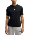 Hugo Boss Boss X Nfl Stretch Cotton Graphic T-shirt In Nfl Grey