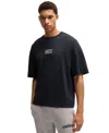 Hugo Boss Boss X Nfl Interlock-cotton T-shirt With Special Branding In Cowboys Blue