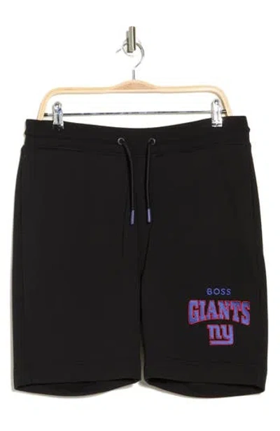 Hugo Boss Boss X Nfl Ny Giants Sweat Shorts In Black
