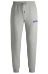Hugo Boss Boss X Nfl Signature-tape Tracksuit Bottoms With Special Branding In Bills