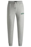 Hugo Boss Boss X Nfl Signature-tape Tracksuit Bottoms With Special Branding In Eagles