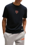 Hugo Boss X Nfl Stretch-cotton T-shirt With Special Branding In Multi