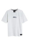 Hugo Boss Boss X Nfl Stretch-cotton T-shirt With Special Branding In Seattle Seahawks - White