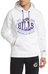 Hugo Boss Boss X Nfl Touchback Graphic Hoodie In Buffalo Bills White