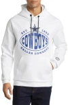Hugo Boss Boss X Nfl Touchback Graphic Hoodie In Dallas Cowboys White