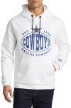 Hugo Boss Boss X Nfl Touchback Graphic Hoodie In Dallas Cowboys White