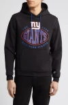Hugo Boss Boss X Nfl Touchback Graphic Hoodie In New York Giants Black