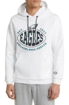 Hugo Boss Boss X Nfl Touchback Graphic Hoodie In Philadelphia Eagles White