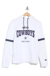 Hugo Boss Boss X Nfl Touchdown Hoodie Sweatshirt In White