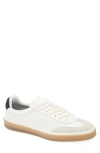 Hugo Boss White & Navy Beckham Edition Low-top Suede Sneakers In White
