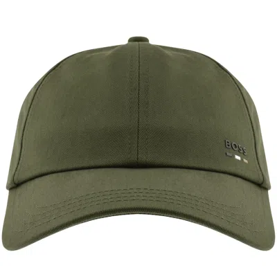Hugo Boss Boss Logo-detail Hat For Men In Green
