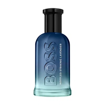 Hugo Boss Bottled Striking Lavender Eau De Parfum With Moss 1.6 Oz/50 ml In Transparent