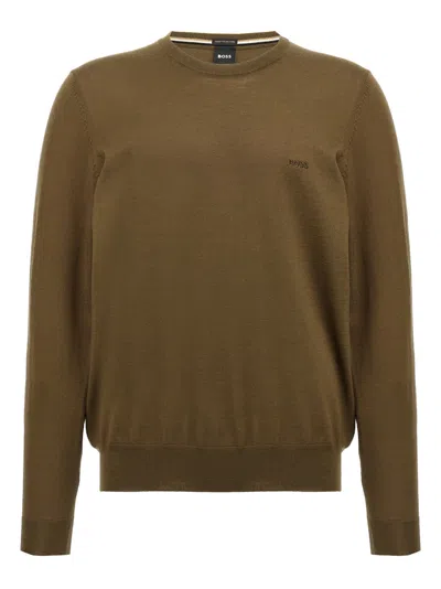 Hugo Boss Botto Sweater In Green