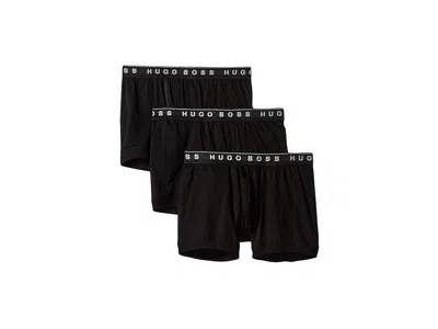Hugo Boss Boxer Brief 3-pack Bm Us 50325384 In Black