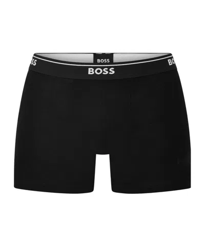 Hugo Boss Boxer Briefs In Black