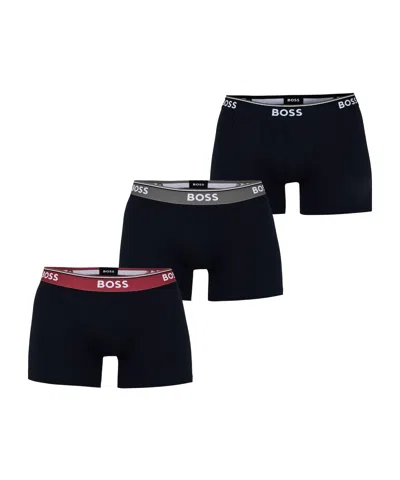 Hugo Boss Boxer Briefs In Black