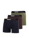 Hugo Boss Boxer Briefs Pack-of-three In Multi