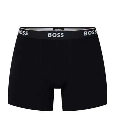 Hugo Boss Boxerbr 3p Power In Black