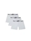 Hugo Boss Boss Underwear 3 Pack Trunks White In White