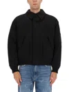 Hugo Boss Boxy Oversized Black Sports Jacket In Black