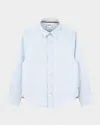 Hugo Boss Boy's Classic Button Down Shirt In Pale Blue