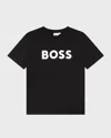 Hugo Boss T-shirt Con Logo In Black