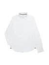 Hugo Boss Kids' Boss Boys Long Sleeve Slim Fit Shirt 10 Yrs White