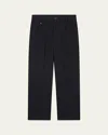 Hugo Boss Pantaloni Gessati In Navy