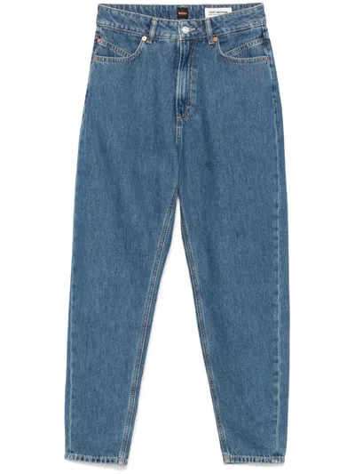 Hugo Boss Boyfriend Jeans In Blau