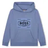 Hugo Boss Felpa Con Cappuccio In Grey