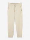 Hugo Boss Boys Logo Print Joggers In Neutral