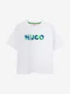 Hugo Boss Logo-print T-shirt In White