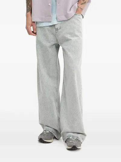 Hugo Boss Branded Belt-loops Jeans In Blue