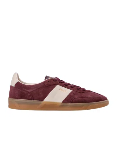 Hugo Boss Brandon Tenn Sneakers In Brown