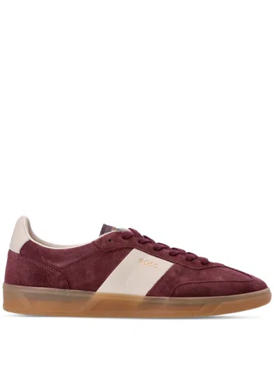 Hugo Boss Brandon Tenn Sneakers In Red